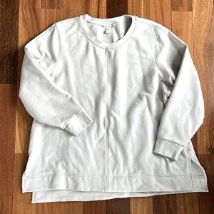 Athleta 2X retro plush crewneck sweatshirt